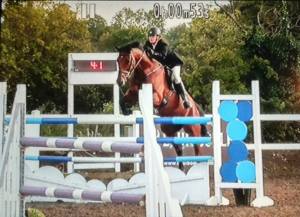 Ali show jumping yesterday